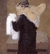 Edouard Vuillard Lady is being scrubbed of Vial china oil painting artist
